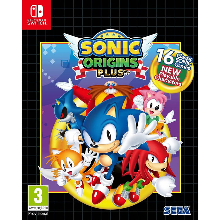 Sonic Origins Plus Nintendo Switch