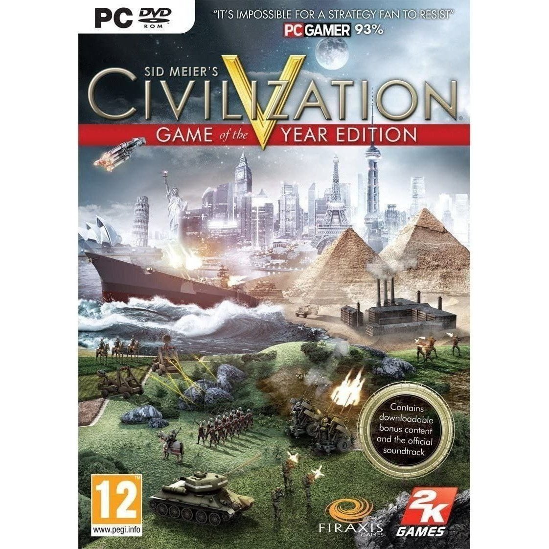 Civilization V - Game Of The Year Edition (PC) – GameKings