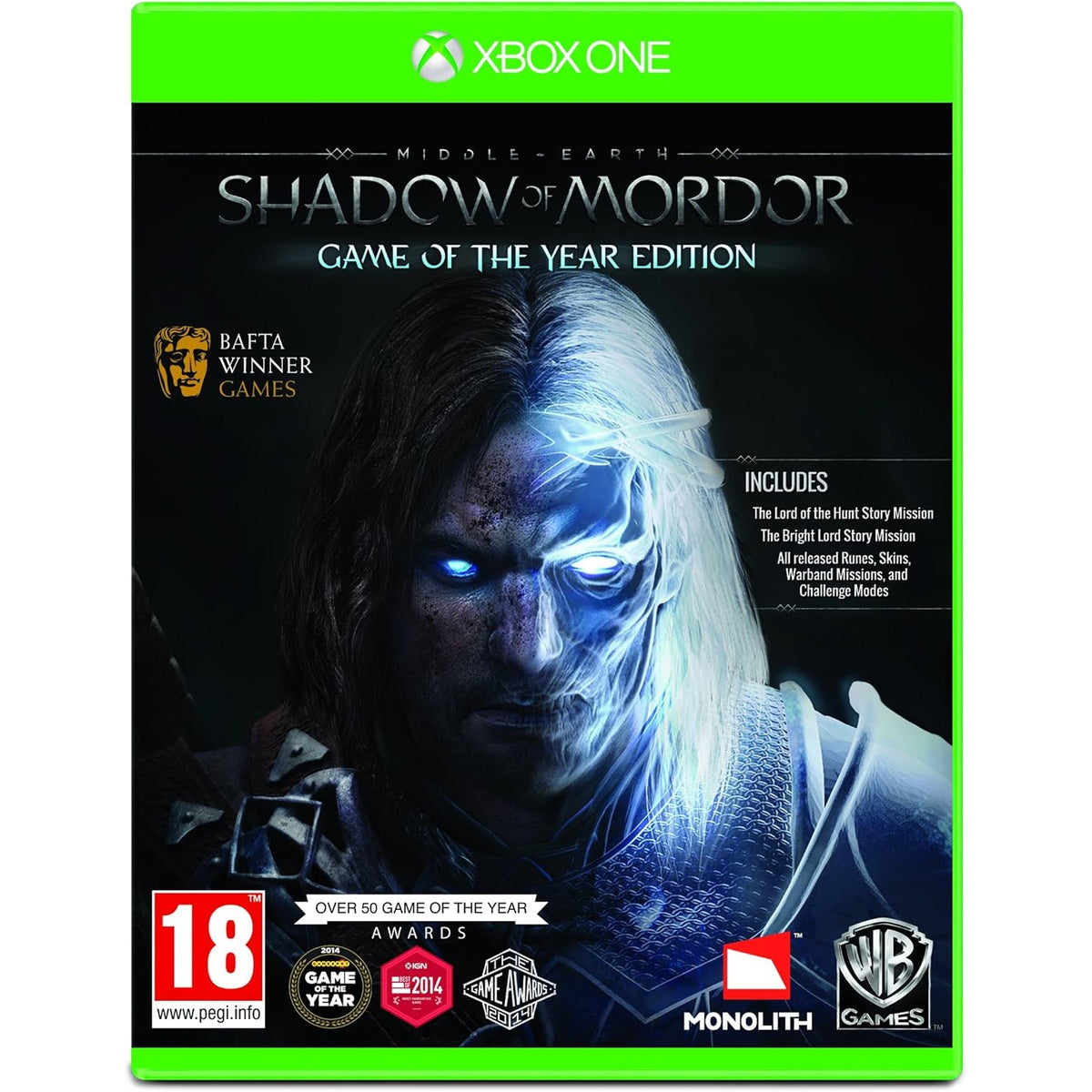 Middle-Earth: Shadow of Mordor Game Of The Year Edition Xbox One