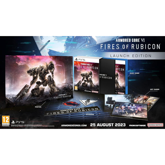 Armored Core VI Fires of Rubicon Launch Edition Sony Playstation 5