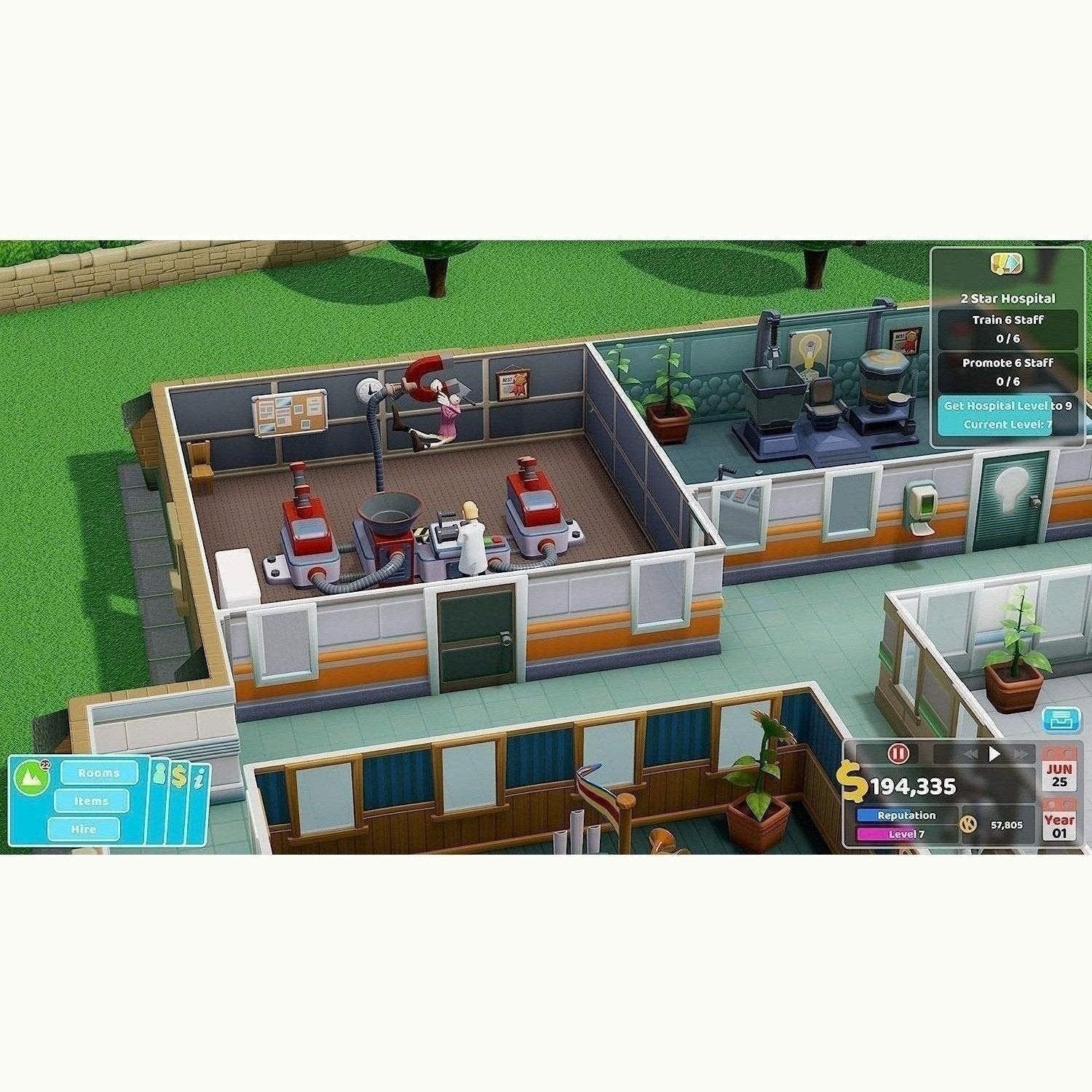 Two point hospital on sale switch store