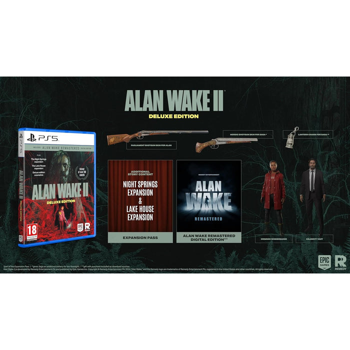 Alan Wake 2 Deluxe Edition Sony Playstation 5